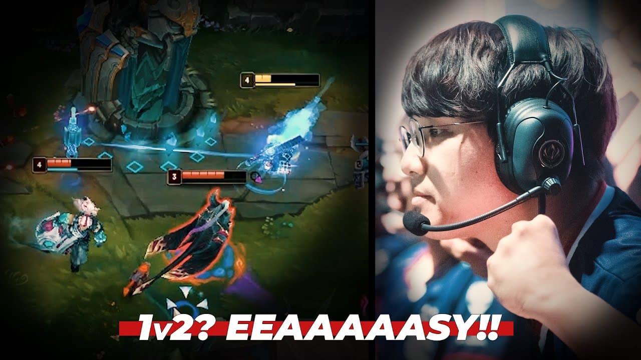 CoreJJ - "1v2? EAAAASY!!" | CoreJJ Soloq HL #2