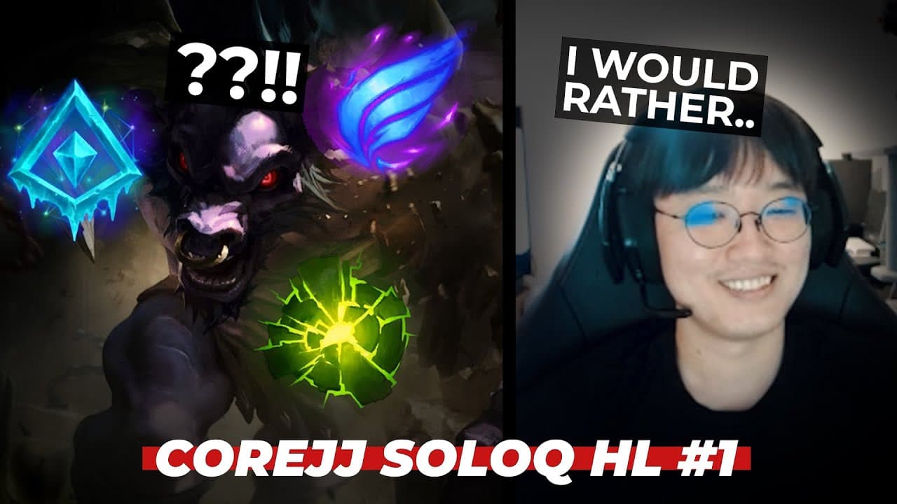 CoreJJ - "Glacier, Phase Rush, and Aftershock.. I would rather.." | CoreJJ Soloq HL #1