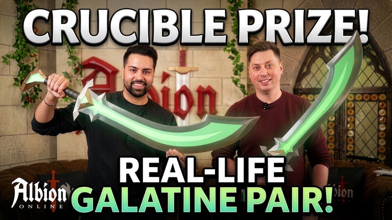 Crucible Prize Unlocked - Real Life Galatine Swords from Albion