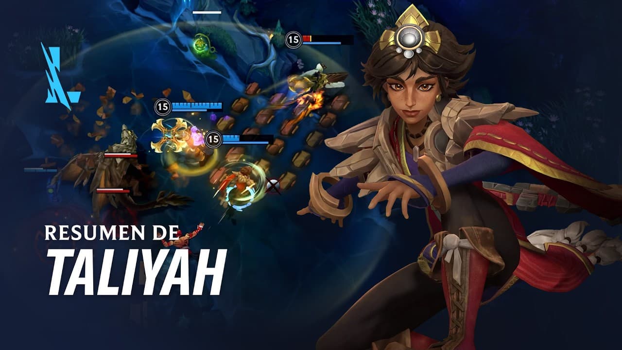 Resumen de Taliyah | Jugabilidad - League of Legends: Wild Rift