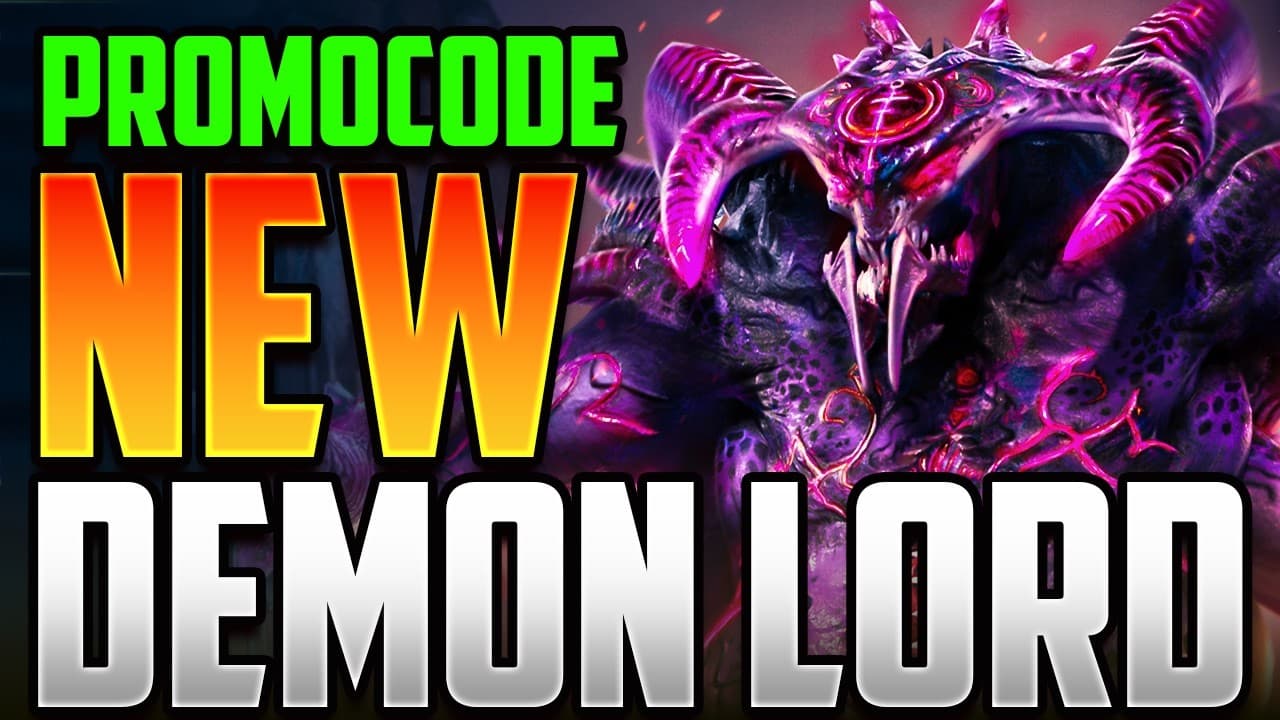 😍 Promo Code for ALL! NEW CLAN BOSS | Raid: Shadow Legends