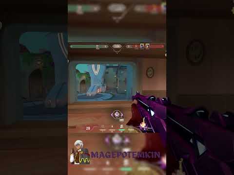 1v5 28 HP Clutch #valorant  #fypシ #gaming
