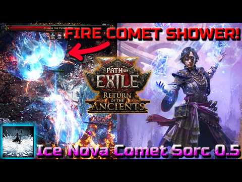 DUMP FIERY COMETS - Ice Nova Chronomancer Sorceress Endgame Build Guide - Path of Exile 2 Patch 0.5