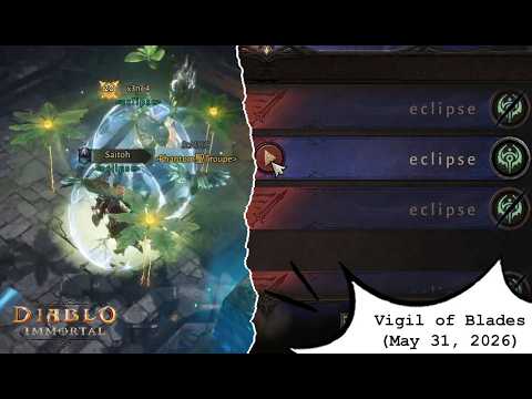 Random Matches in the Last Vigil of Blades (VOB May 31, 2026) | Diablo Immortal