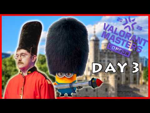 MASTERS LONDON DAY 3 | VIT vs FUT, NRG vs LEV #VCTWatchParty