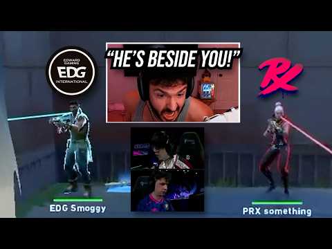 This is what happens when PRX plays against EDG... (Tarik Reacts to VCT Masters London)