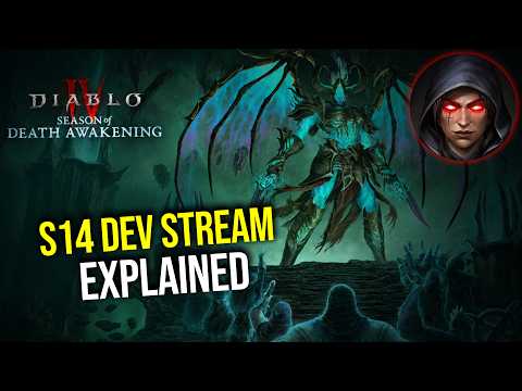 Diablo 4 - Season 14 Dev Stream Summary & TLDR