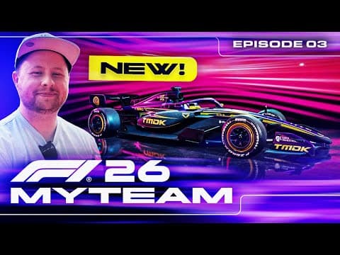NEW LOOK FOR OUR TEAM - F1 26 My Team Career Part 3: Japan
