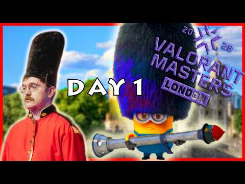 MASTERS LONDON DAY 1 | XLG vs NRG, VIT vs DRG #VCTWatchParty