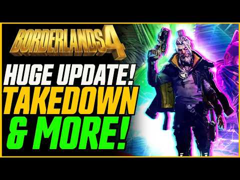 SUPRISE CONTENT! New Slaughtershaft, Takedown & Bounty Pack!! // Borderlands 4 Patch