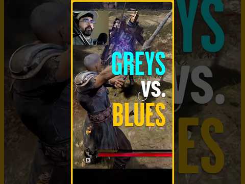 GREY KNIGHT vs BLUE KNIGHT #mistfallhunter #gaming #slowmotion #cinematic