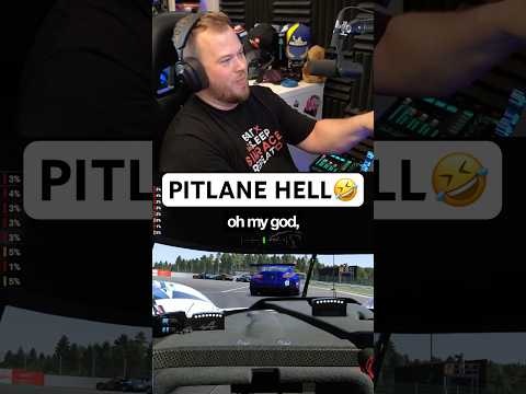 Absolute pitlane horror!🤣