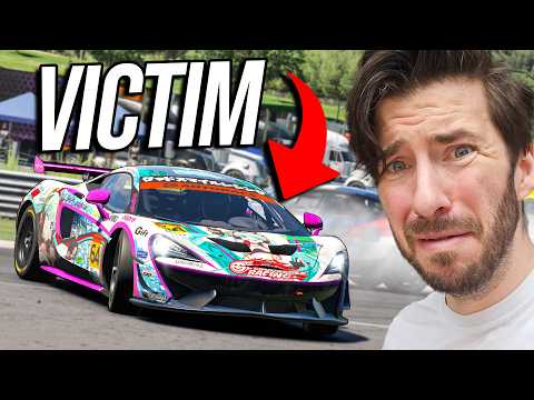 He Blamed The Victim For This Crash?! // Sim Racing Stewards