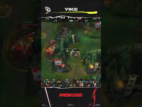 A supreme display of talent from Yike 💪 #leagueoflegends #lolchampion #msi2026