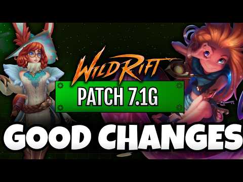 Wild Rift: PATCH 7.1G - THEY NERFED JUNGLE!!